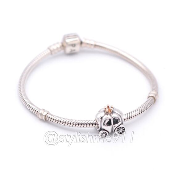 Authentic PANDORA Royal Carriage Charm - Picture 5 of 10